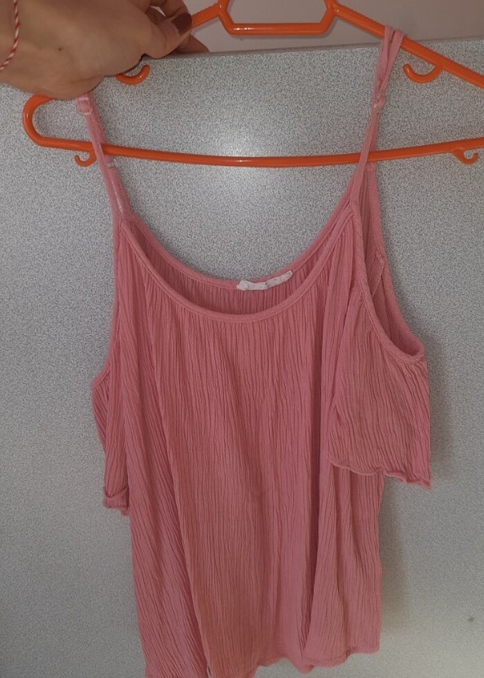 Defacto pembe bluz - Görsel 2