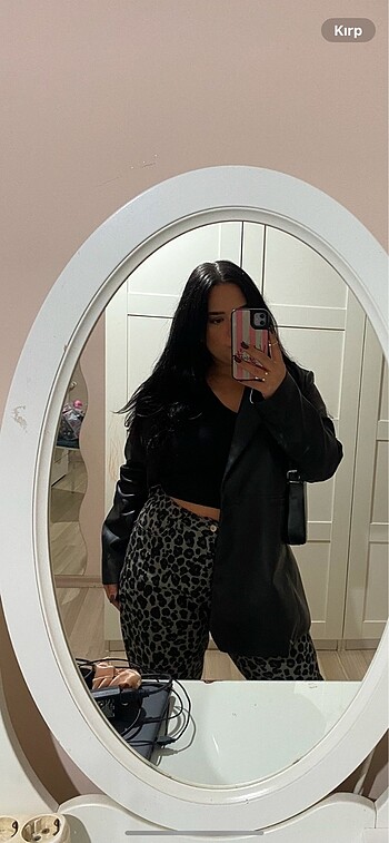 leopar jeans