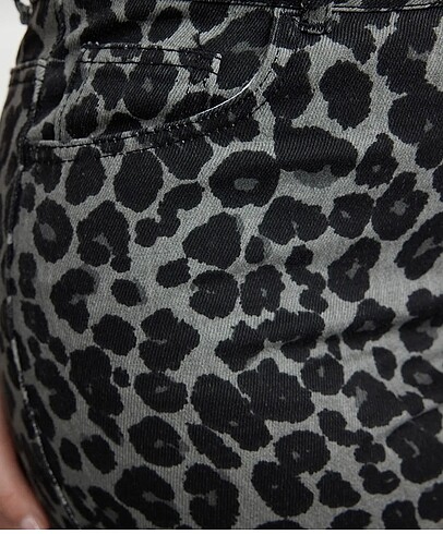 42 Beden leopar jeans