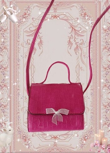 Pembe Balletcore/Coquette Minik Çanta