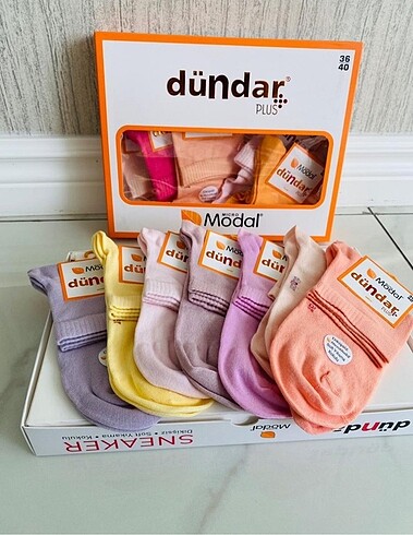 Dündar kadın modal renki patik çorap