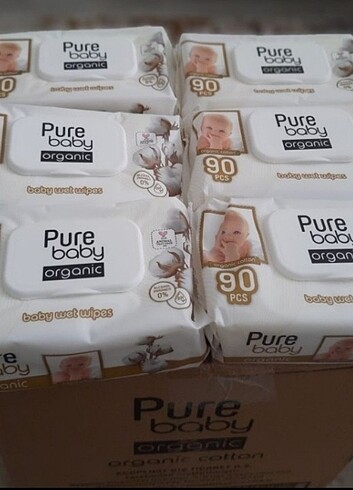  Beden Renk PURE BABY (PAMUKLU) ORGANİC 