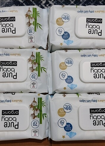 PURE BABY (YENİ DOĞAN) SILAK MENDİL