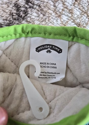 Turkuaz Renkli Baskılı Fırın Eldiveni - Görsel 3