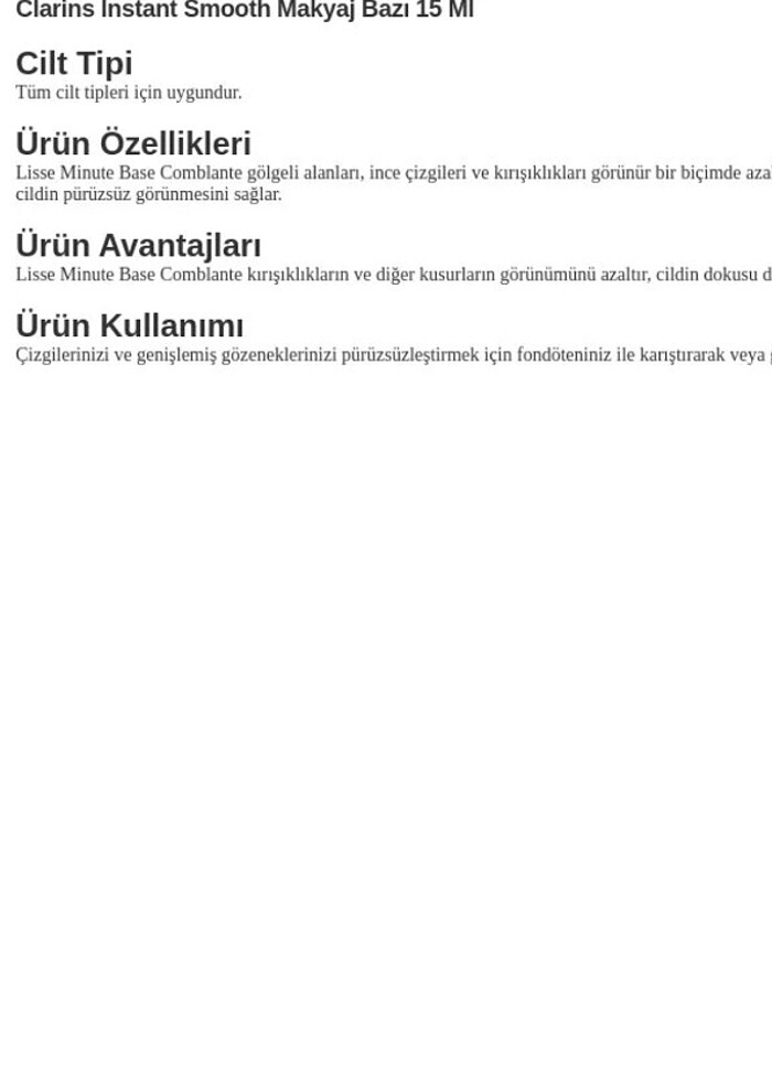 Clarins makyaj bazı - Görsel 5