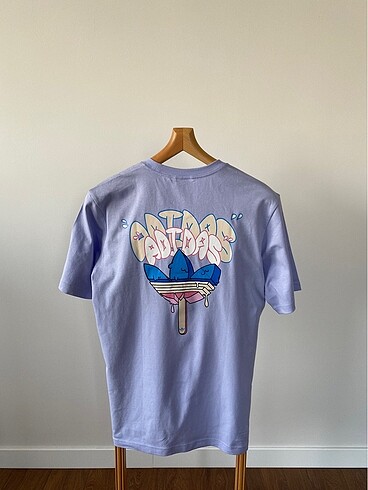 m Beden mor Renk Adidas Originals Tişört