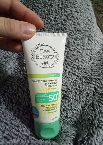 Bee Beauty Seramidli Güneş Koruyucu Yüz Kremi 50ml - Görsel 2