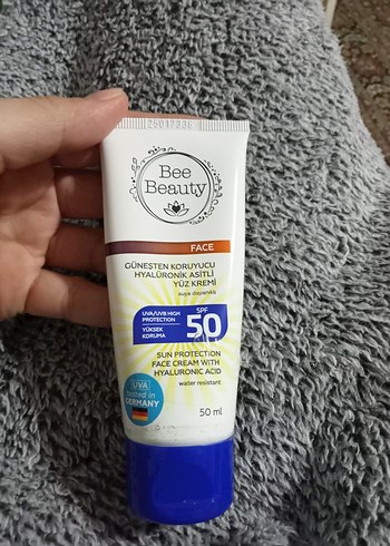 Bee Beauty SPF 50 Yüz Güneş Koruyucu Krem - Görsel 2