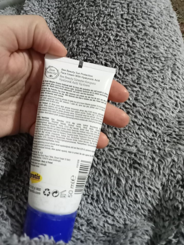 Bee Beauty SPF 50 Yüz Güneş Koruyucu Krem - Görsel 3