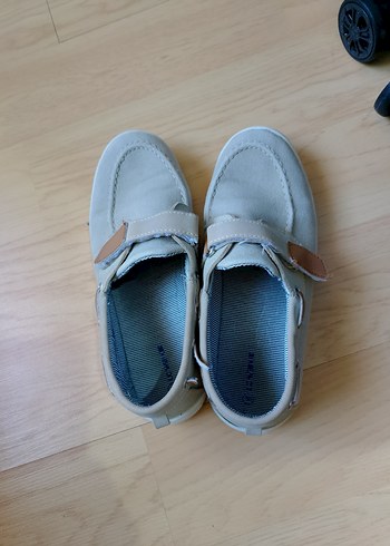 Bej Tokalı Erkek Çocuk Loafer Ayakkabı - Görsel 7