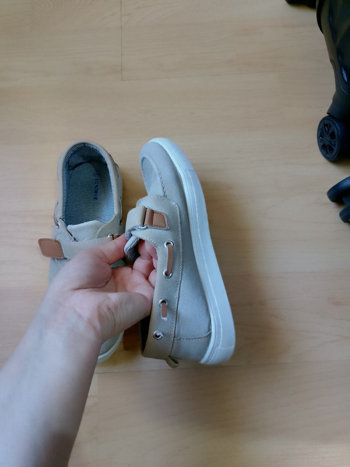 Bej Tokalı Erkek Çocuk Loafer Ayakkabı - Görsel 3