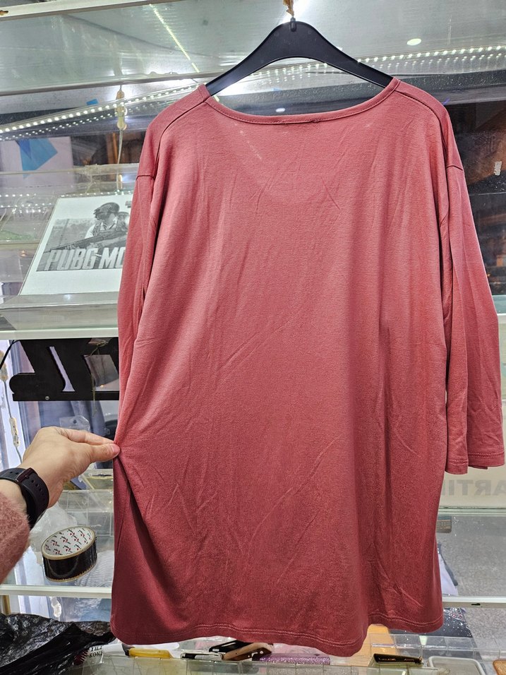 Pembe Uzun Kollu Bohem Kadın Bluz - Görsel 5