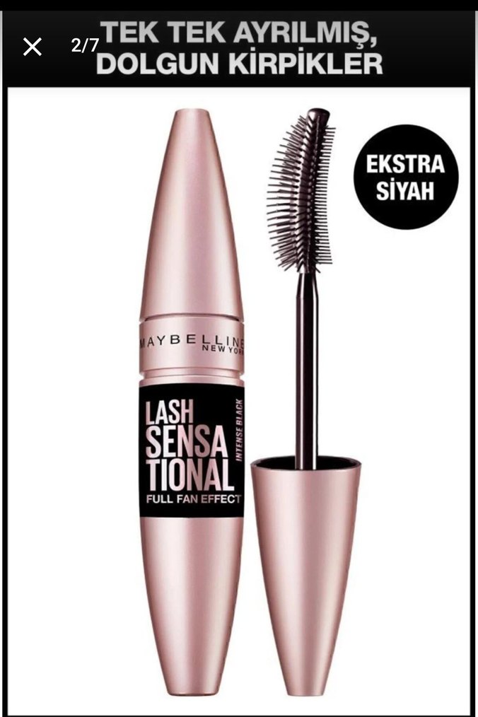 Maybelline Lash Sensational Maskara Pembe - Görsel 2