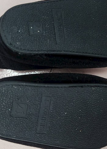 Kız Çocuk Siyah Babet Ayakkabı - Görsel 3