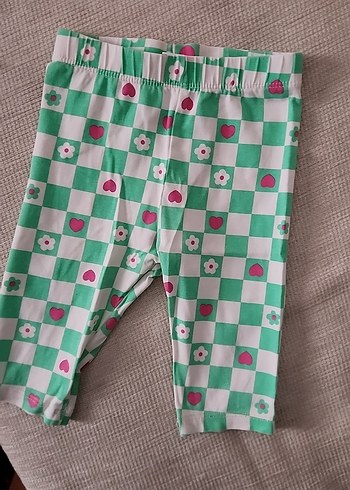 Kız Çocuk Çok Renkli Pamuklu Tayt Seti - Görsel 7