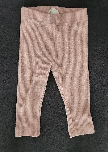 Pembe Örgü Bebek Kız Takımı Uzun Kollu - Görsel 3