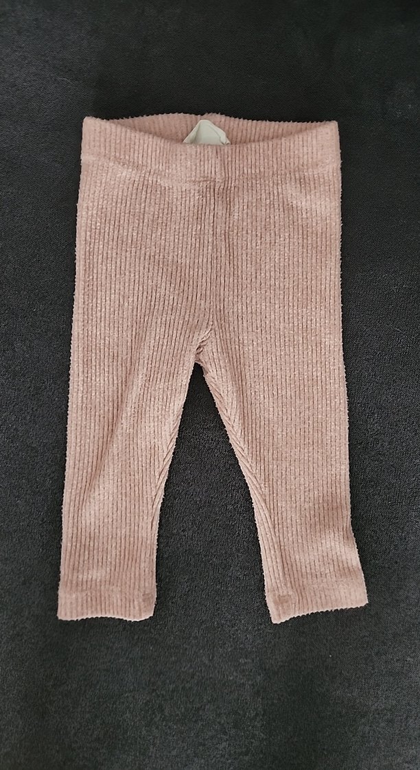 Pembe Örgü Bebek Kız Takımı Uzun Kollu - Görsel 3