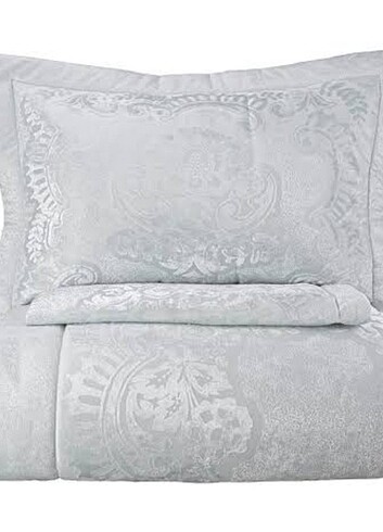 karaca home valeria prime silver yatak örtüsü 