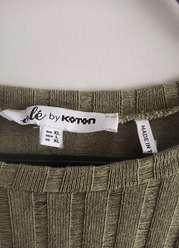 l Beden Koton File Bluz