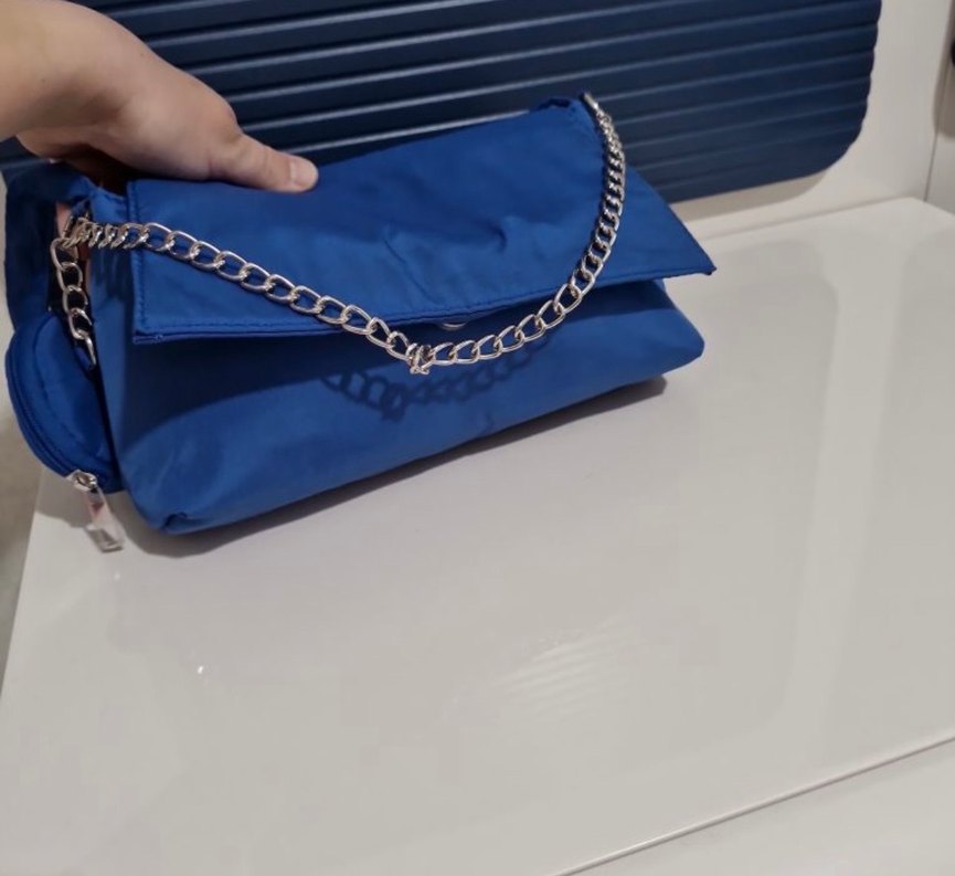 Mavi  çanta - Görsel 3