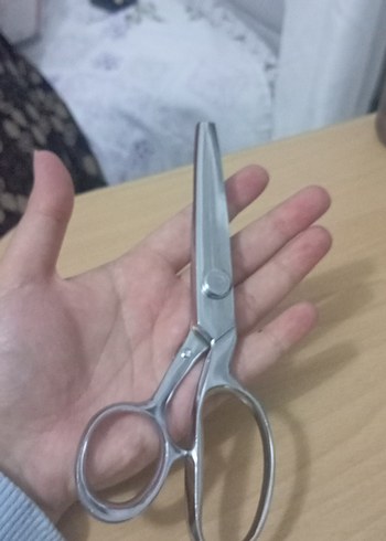 Gri kumaş makası - Görsel 3