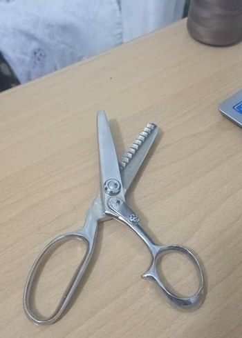 Gri kumaş makası - Görsel 2