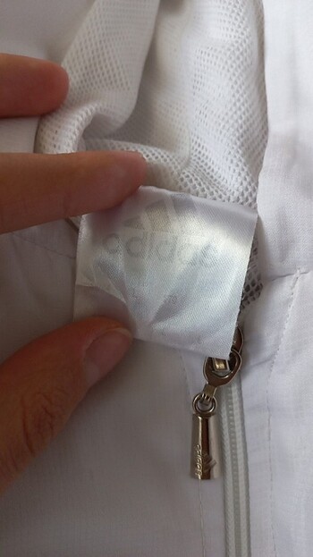 Adidas Adidas Beyaz Kolsuz Ceket