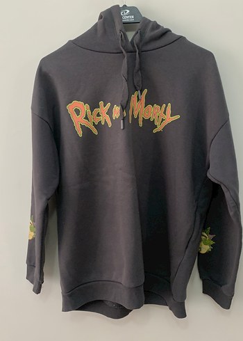 Koton Rick and Morty Baskılı Kapüşonlu Sweatshirt