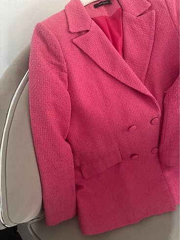 Trendyol & Milla Pembe Tuvit Ceket