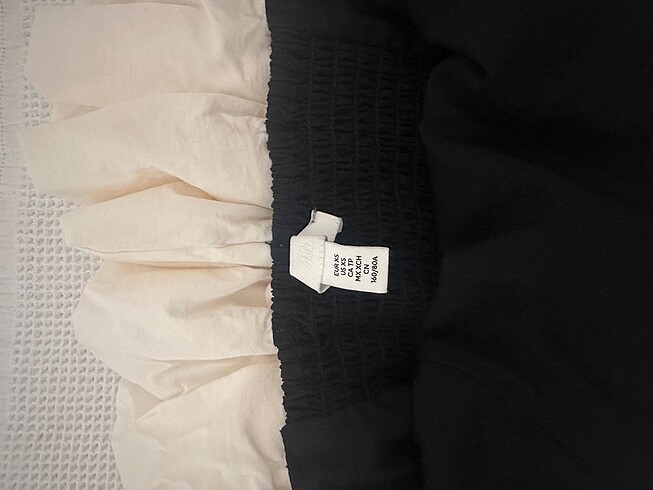 34 Beden siyah Renk H&M Elbise