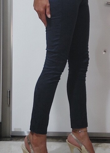 LC Waikiki lc waikiki slim fit, şal desen pantolon