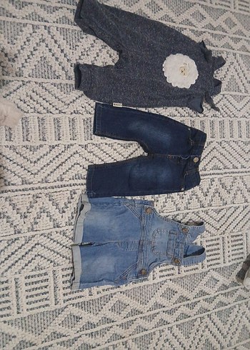 Erkek Çocuk Mavi Denim Tulum