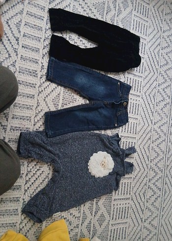 Gri Örgü Erkek Bebek Takımı Uzun Kollu - Görsel 5