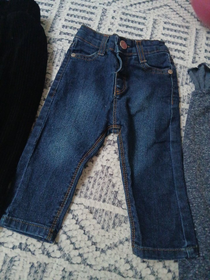 Gri Örgü Erkek Bebek Takımı Uzun Kollu - Görsel 4