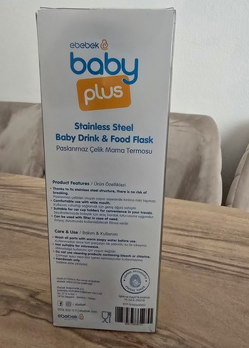 350ml Çocuk Termos Matara - - Görsel 3