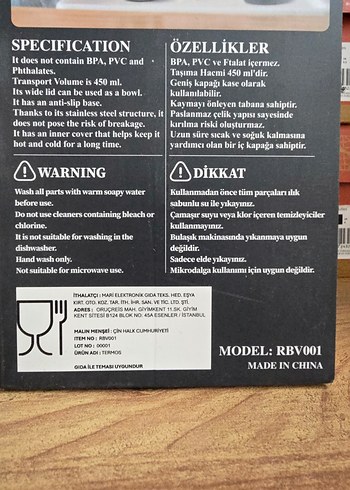 robeve termos - Görsel 3