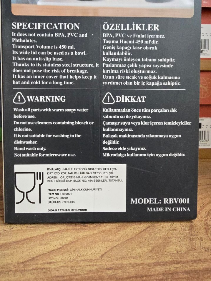 robeve termos - Görsel 3