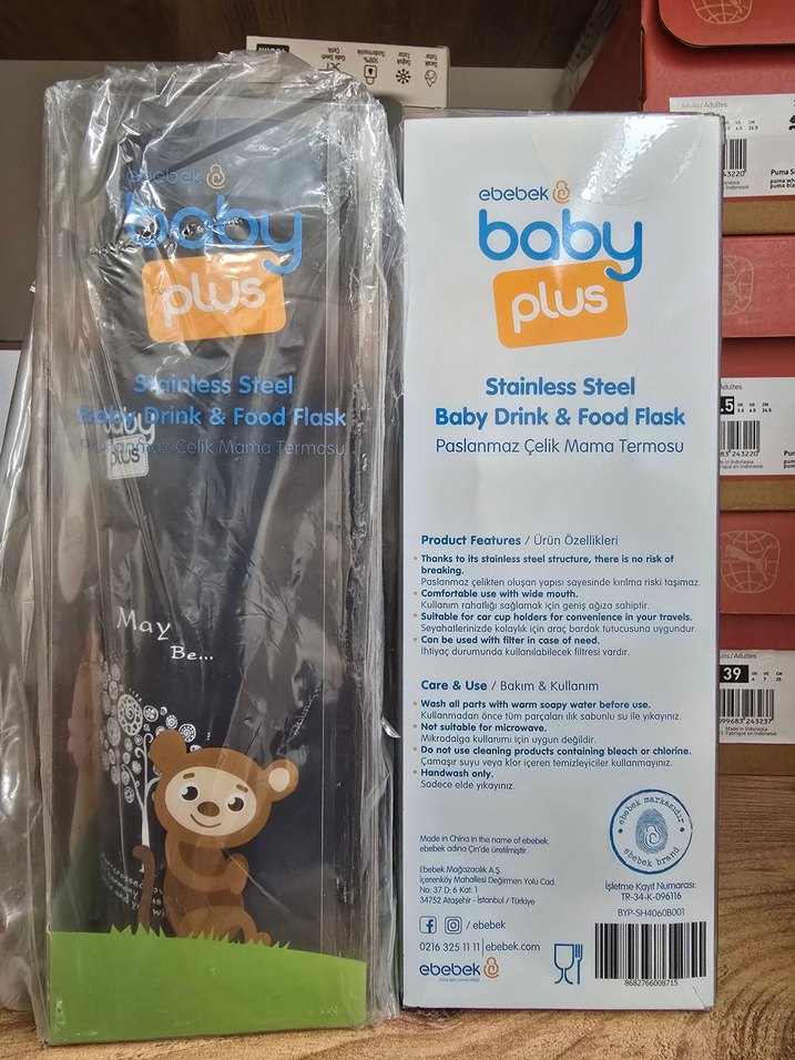 350 ml Ebebek Renkli  Termos - Görsel 2