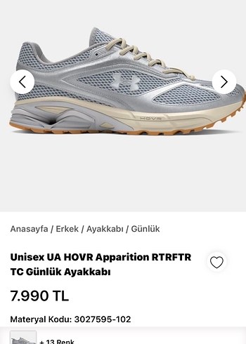 Under armour 42.5 ayakkabı sıfır orijinal - Görsel 5