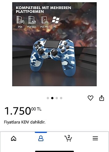 Oyun kolu sıfır ürün