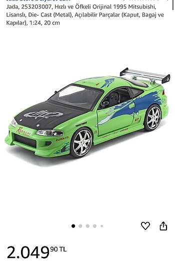 Beden Renk Fast&Furious hızlı ve öfkeli