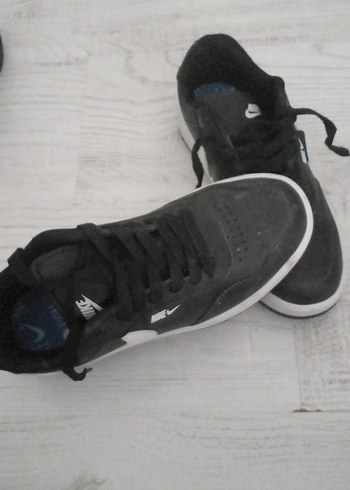 Nike Siyah Kadın Spor Ayakkabı Velcro - Görsel 5