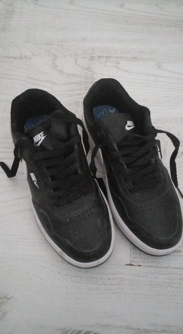 Nike Siyah Kadın Spor Ayakkabı Velcro - Görsel 2