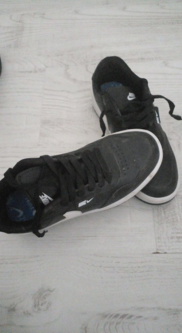 Nike Siyah Kadın Spor Ayakkabı Velcro - Görsel 5