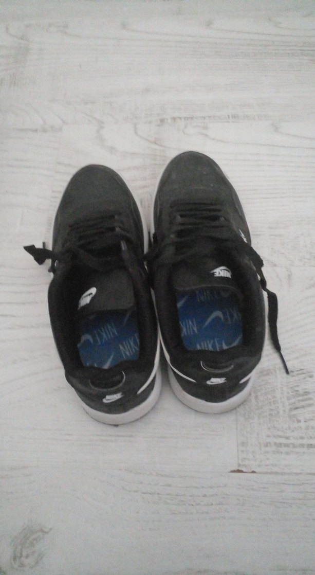 Nike Siyah Kadın Spor Ayakkabı Velcro - Görsel 4