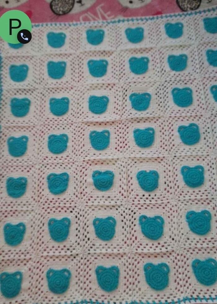 El emeği işleme battaniye - Görsel 3