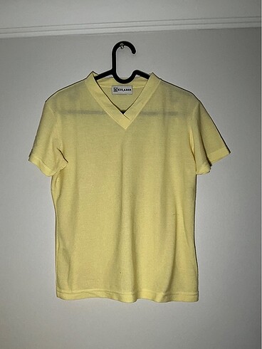 Sarı Tshirt Bluz