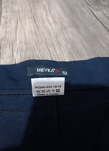 52 Beden lacivert Renk Bayan kumaş pantalon