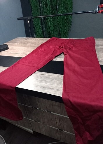 42 Beden bordo Renk Bayan bordo pantolon 