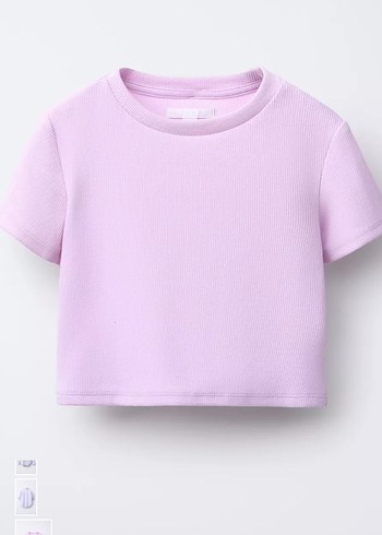 Mor Pamuklu Salaş Gömlek ve tişört - Görsel 4